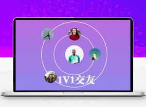 全新一对一音视频交友+朋友圈互动聊天社区1v1开源版代码