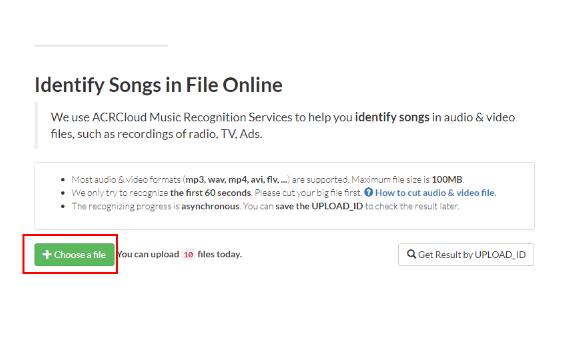 全球领先的在线听歌识曲服务工具-ACRCloud（音乐指纹数据库）第3张