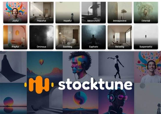 AIGC音乐网站-StockTune 提供大量AI生成的音乐免费下载（配乐和BGM必备）第1张