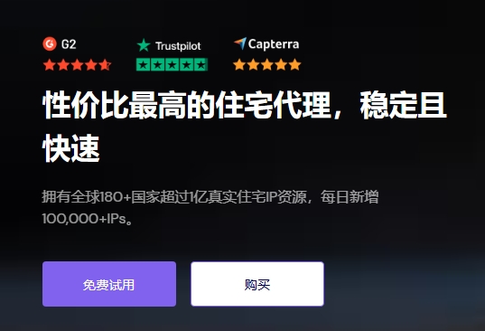 号称市场上性能最-佳的住宅代理IP-Cliproxy 使用评测和优惠码第1张